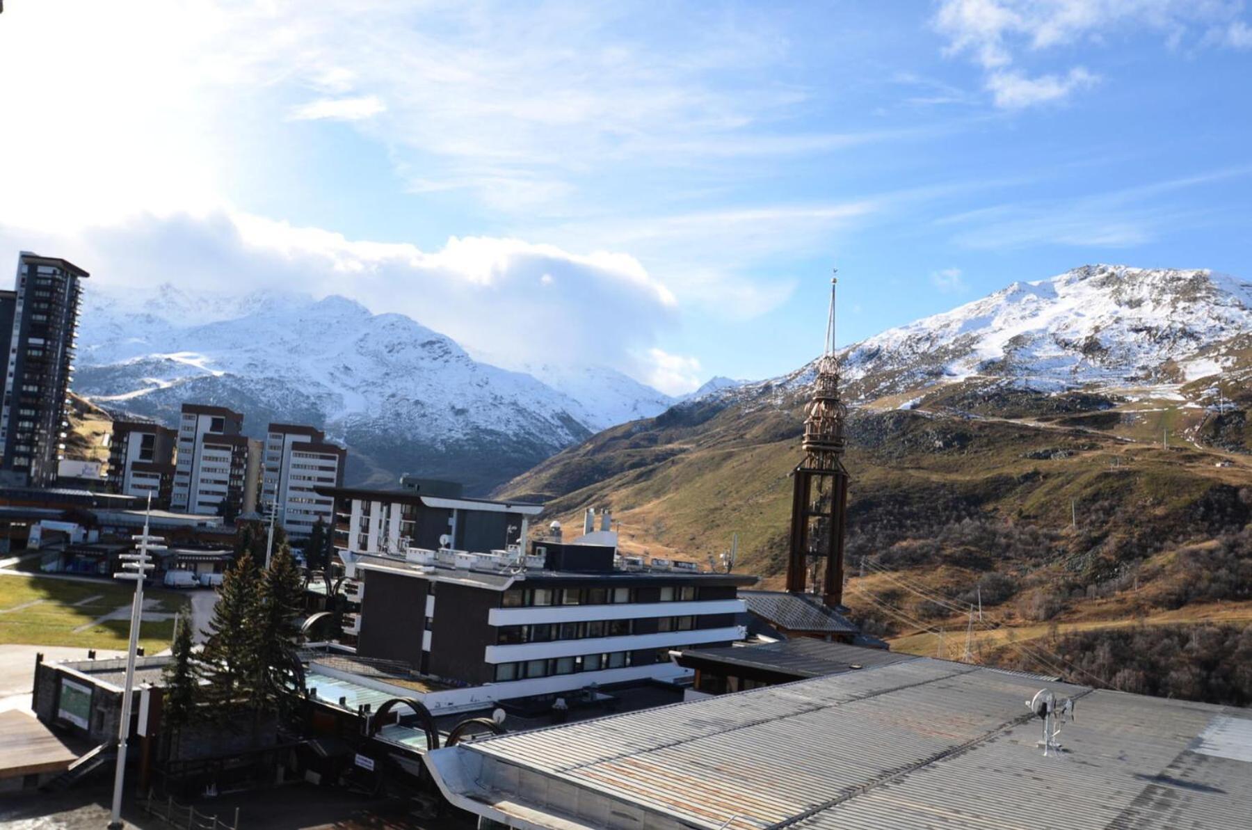 Residence Oisans - Studio Pour 4 Entierement Renove Ski Aux Pieds Au Coeur Des Menuires Mae-5514 Saint-Martin-de-Belleville Buitenkant foto